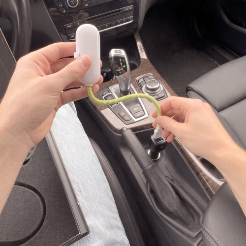 Branchement du projecteur HANTIZE dans la voiture