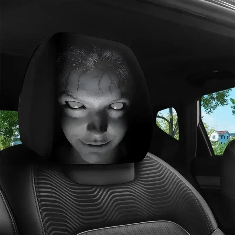 Gros plan sur le visage imprimé